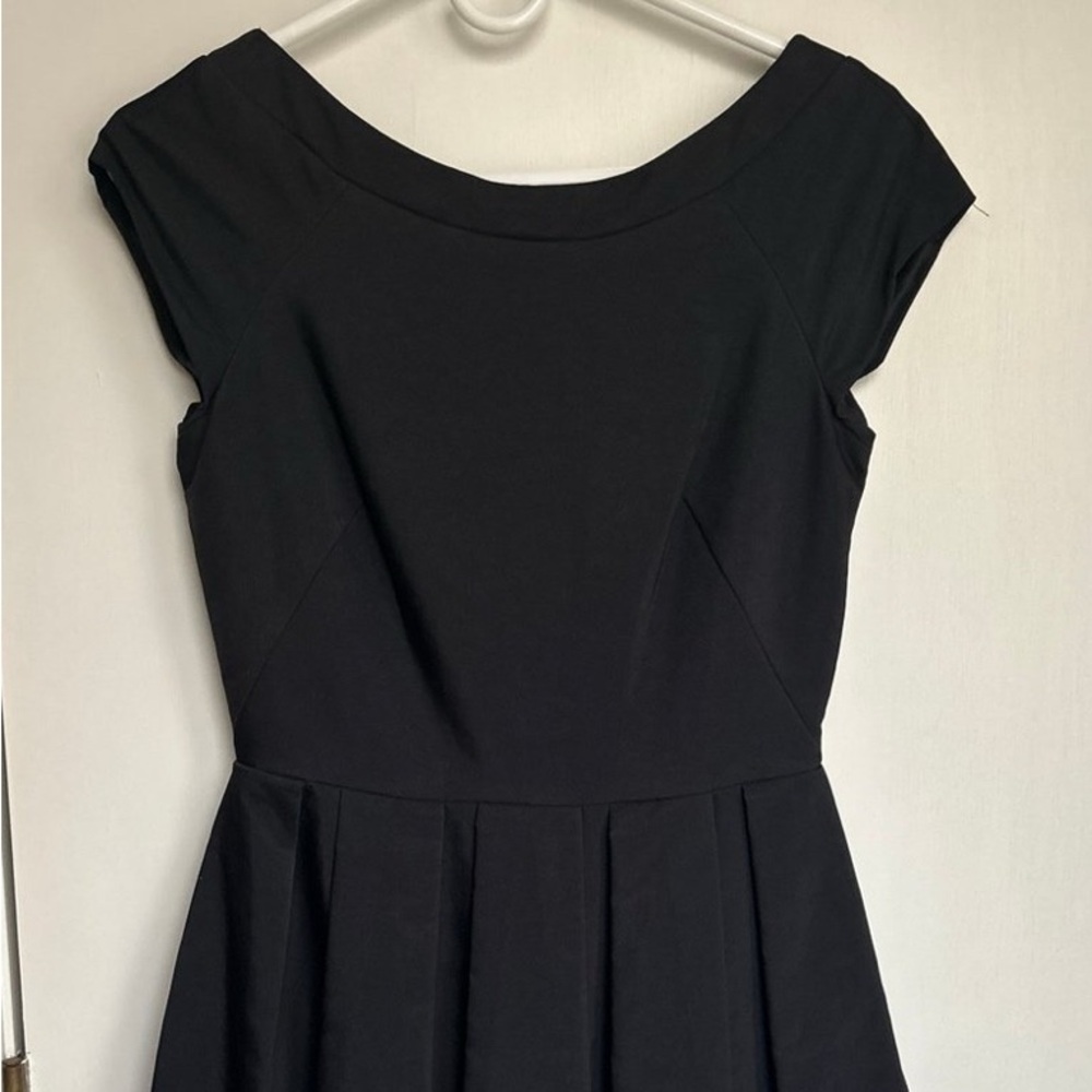 French Connection Black Fit and Flare Mini Dress